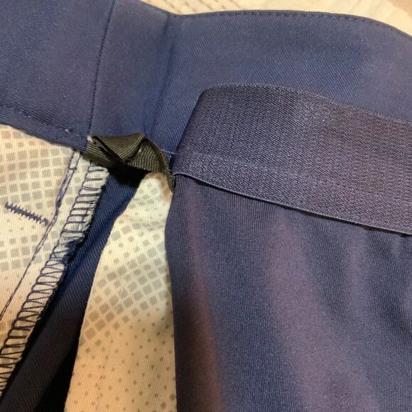 Puma Way 1 Navy Blue Button Front Cotton Tennis Golf Skort Pockets Size 2 - Picture 10 of 11